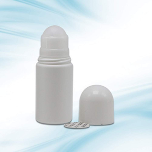 China Manufacturer Custom Round White Pink Color Hdpe <b>Plastic</b> <b>Empty</b> Essential Oil Roll on Deodorant <b>Bottle</b> - Product Image 2