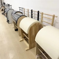 Barre d'escalade Pilates en bois d'érable réglable – Équipement de fitness professionnel pour la maison, durable