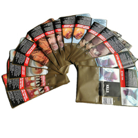 Emballage pour feuilles de tabac Baccy, pochette en plastique personnalisée avec fermeture éclair pour tabac à rouler
