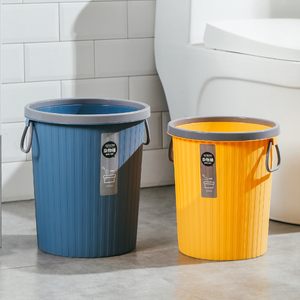 Green Plastic Trash Can Fits Under Desk and <strong>Small</strong> Narrow <strong>Spaces</strong> in Commercial Kitchen Home Office and Dorm - Product Image 5
