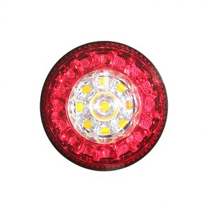 Luz Combinada LED Redonda de 80 mm con Certificación ECE CCC KS18-046AR 12V IP65 - Product Image 1