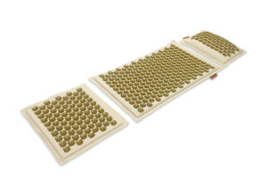 Estera de acupresión de coco orgánico, juego de almohada con bolsa, Lino Natural, logotipo personalizado, novedad, 4 paquetes - Product Image 4