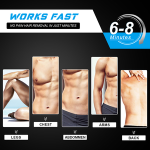 Crème dépilatoire pour hommes à marque privée, inhibiteur de repousse des poils, crème dépilatoire pour hommes, permanente - Product Image 6