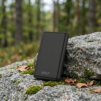 Batterie externe portable 10000 mAh avec double sortie Type C, câble intégré, affichage numérique LCD, charge rapide 20W, prix de gros