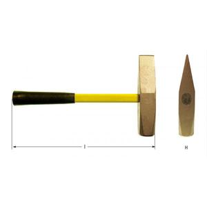 ค้อนตัด FM0051A ampco, อลูมิเนียมสีบรอนซ์-EAN 7630027453171ค้อนและแกนที่ไม่เกิดประกายไฟ - Product Image 1