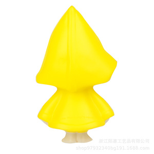 Juguete Antiestrés de Espuma con Forma de Personaje Amarillo con Capucha, Regalo de Anime, Artículos Promocionales para Fiestas - Product Image 3