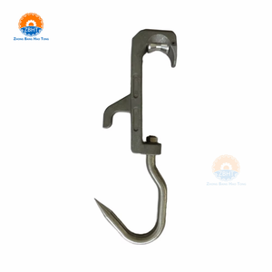 Équipement d'abattage essentiel pour <span class=keywords><strong>boucherie</strong></span> Roulement complet à crochet de poulie de rail de tube pour machines d'abattoir pour abattoirs - Product Image 3