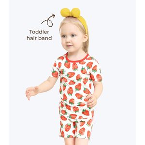 Diadema para Bebé DreamHalo Amarilla con Lazo 3D, Accesorio para el Cabello para Niñas, Bebés y Niños Pequeños, Transpirable, de Viscosa, Bambú y Rayón - Product Image 3