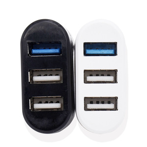 Hub USB 3.0 Giratorio Xinqiyi, Adaptador Divisor de 3 Puertos Tipo A a Hembra - Product Image 3
