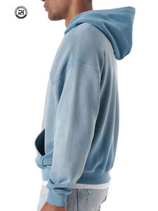 Deportes gimnasio entrenamiento al aire libre Jogging correr invierno hombres algodón sólido Sudadera con capucha pulóver sudadera secado rápido Casual Streetwear - Product Image 2