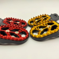 Kit de renforcement de protection anti-chute pour repose-pieds Sur-Ron Light Bee, en aluminium anodisé CNC, pièces de moto tout-terrain, prêt à être expédié