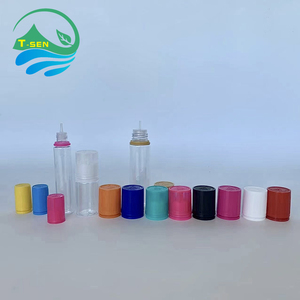 Flacon compte-gouttes à bouchon plat V3 de 10 ml, 30 ml, 60 ml, 100 ml, 1 oz, 2 oz, en plastique PET transparent, avec bouchon sécurité enfant, flacon compte-gouttes liquide à presser - Product Image 6
