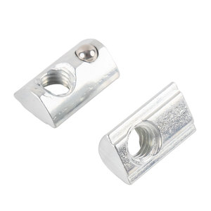 Minde phần cứng Fastener M4 M5 M6 M8 cuộn trong mùa xuân t khe Nut với mùa xuân nạp bóng cho 8mm Khe nhôm hồ sơ - Product Image 4