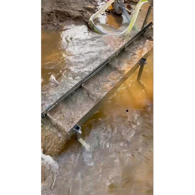 Durable Sluice Box for Gold Mining High Recovery Gold Extraction Equipment