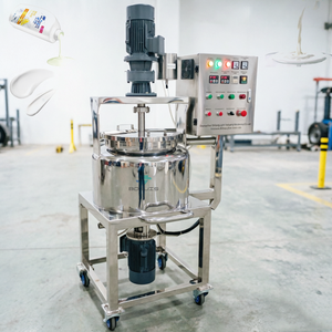 เครื่องผสมแบบมีก้านกวน ปี 2026 สำหรับเครื่องผสมเครื่องสำอาง ผลิตโลชั่นทาตัว เครื่องทำแชมพูอุตสาหกรรม ทำจากสแตนเลส - Product Image 1