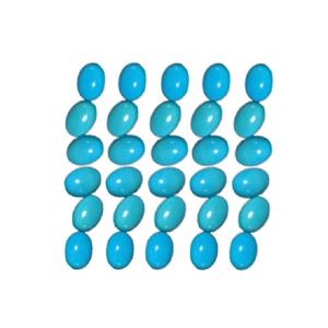 प्राकृतिक अतिरिक्त ठीक स्लीपिंग ब्यूटी मरकत ओवल Cabochon - Product Image 3