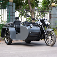 Harley Rebel 250 Cruiser, Économique en carburant, Big Ground Eagle King 400 SM2008-A, Tricycle à side-car chinois, Moto avec plaque d'immatriculation