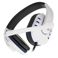 Écouteurs stéréo pour téléphone portable avec micro pour casques de jeu Sony Playstation 5 Casque de jeu pour PS5 PS4 Casque filaire