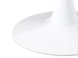 Bàn ăn tròn màu trắng hiện đại trong nhà hoặc đồ nội thất nhà hàng được sản xuất với phong cách Bảng gỗ - Product Image 6