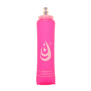 Nhà Máy Có Thể Gập Lại Mềm Hydrat <span class=keywords><strong>Flask</strong></span> BPA Free TPU Chai Nước Để Chạy - Product Image 3