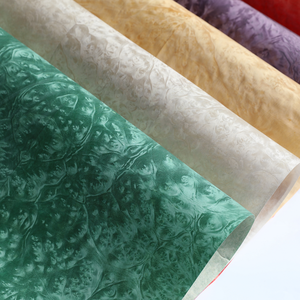 Chapa de Madera Natural Teñida, Diseño de Chapa de Madera de Madrona en Gris Claro, Verde, Azul, Rojo, Amarillo, Negro, Naranja para Paneles de Muebles y Gabinetes - Product Image 3