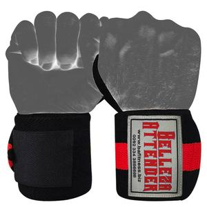 Muñequeras de fuerza transpirable para hombres y mujeres Entrenamiento cruzado Levantamiento Fuerza WOD Entrenamientos Muñequera - Product Image 4