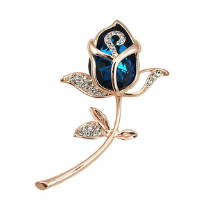 Broche de Rosa para Traje, Aleación con Baño Ecológico, Accesorio de Moda para Bodas y Compromisos para Trajes de Mujer - Product Image 6