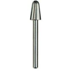 DREMEL ad alta velocità 2 frese coniche 6.4mm con testa raggio HSS materiale 117 del prodotto - Product Image 3