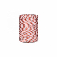 Fil électrique pour clôture polyvalente 3,5 mm, 6 brins en acier inoxydable, 200 m, portable, résistant aux UV et aux intempéries, écologique pour chevaux et bétail