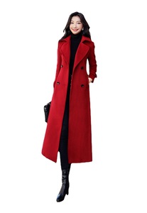 Ventes flash eBay automne-<span class=keywords><strong>hiver</strong></span> 2022, <span class=keywords><strong>manteau</strong></span> extra long pour <span class=keywords><strong>femme</strong></span>, dragon et phénix, laine épaisse avec doublure en polyester, qualité - Product Image 5