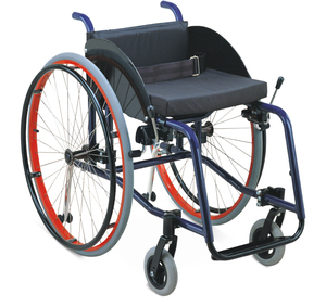 Fauteuil roulant de tennis en aluminium Tennet avec roues arrière à dégagement rapide, largeur de siège réglable 30-40 cm, transport léger - Product Image 6