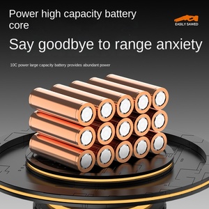 <span class=keywords><strong>เลื่อย</strong></span>โซ่ไฟฟ้าไร้สายแบบชาร์จแบตเตอรี่ลิเธียมไอออน 21V ขนาด 6/8 นิ้ว สำหรับใช้งานกลางแจ้งแบบพกพา ใช้สำหรับตัดไม้ - Product Image 4