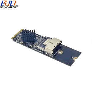 Mini SAS SFF-8087 kết nối để NGFF M.2 NVMe key B + M Adapter điều khiển thẻ + 4 * SATA 3.0 Cáp dữ liệu cho ổ đĩa cứng - Product Image 4