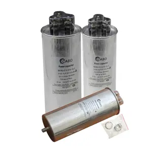 Condensadores de compensación de potencia reactiva de 3 fases, directa de fábrica, 450v