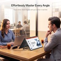 Écran portable double/triple 15,6 pouces 16:9 pour ordinateur portable, extension d'écran 1080P FHD pour USB-C, pas de pilote nécessaire, compatible Windows et Mac