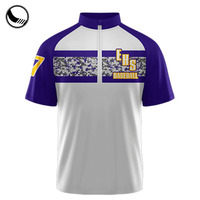 BETHERIVAL Veste uniforme en maillot de baseball à fermeture éclair personnalisée pour hommes
