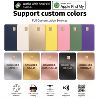 Rastreador de Doble Sistema, Delgado y Portátil, Protección de Activos, Resistente al Agua IP68, Carga Inalámbrica, Compatible con Find My