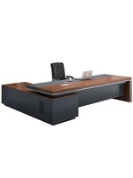 Silla de escritorio de oficina moderna de clase grande, combinación de escritorio de ordenador Modular de madera Simple, Jefe, gerente, escritorio de gerente general