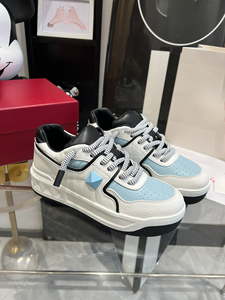 Baskets blanches à plateforme et lacets, respirantes, à bout rond, chaussures décontractées pour un usage quotidien - Product Image 3