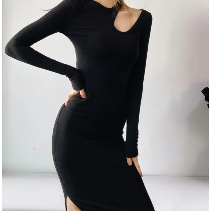 sachin and babi light blue dress Black Bodycon Midi Dresses main image 1