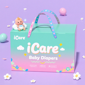 Pañales Desechables No Tejidos con Garantía de Calidad del 100% para Bebés Recién Nacidos, Venta al por Mayor en Turquía/Kenia/Ghana - Product Image 1