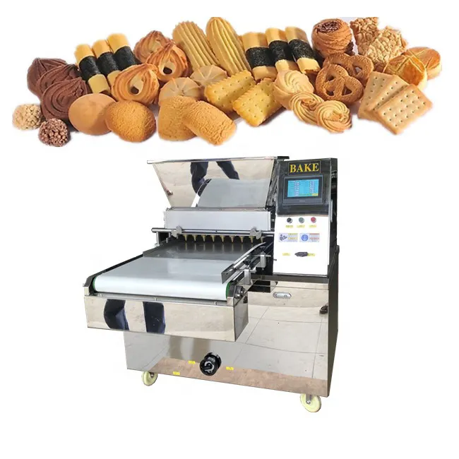 Bakery Equipment cookie dough roller machine Snack Machine Automatic Cookie Production Line/Cookie Depositor Machine