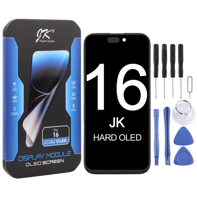 JK Hard OLED Screen Touch Display for iPhone 16