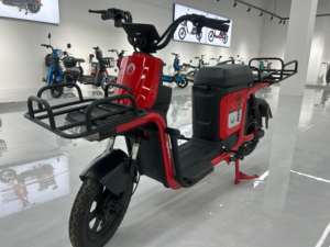 Vélo <span class=keywords><strong>cargo</strong></span> électrique à batterie lithium 48V en promotion, moteur arrière sans balais 350W & 750W, scooter de livraison rapide - Product Image 6