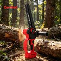 Gergaji Mini Listrik Tanpa Kabel China Rechargeable Lithium 8-Inch Industrial OEM Brushless Motor Berfokus pada Keamanan