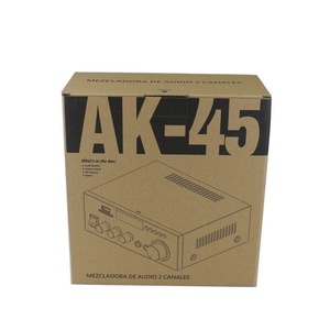 เครื่องขยายเสียงสเตอริโอ Ak45 พร้อมช่องเสียบ USB, SD, FM, Bluetooth และหน้าจอ LED แบบ 2 แชนแนล สำหรับใช้ในบ้าน - Product Image 3