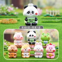 Boîte mystère créative sur le thème des dessins animés et de l'anime, avec des mèmes, des animaux mignons, des jouets rotatifs et amusants pour enfants, des ornements et des jouets tendance