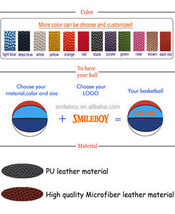 Лидер продаж, белый классический кожаный баскетбольный мяч для продажи - Product Image 4