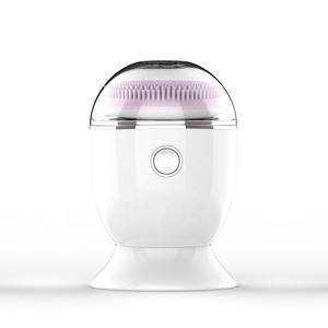 <span class=keywords><strong>Brosse</strong></span> <span class=keywords><strong>nettoyante</strong></span> pour le <span class=keywords><strong>visage</strong></span> en silicone imperméable IPX7 à vibration ultrasonique électrique CE pour un nettoyage en profondeur et un massage facial à domicile - Product Image 5