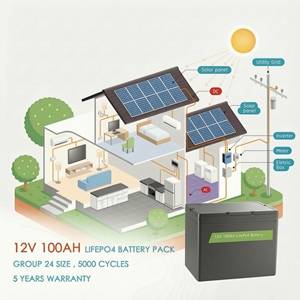 TE12100B in USA Free Shipping Solar Energy Storage 12V 100Ah LiFePO4 Lithium Battery 20 Pcs in Stock in American Warehouse - Product Image 3